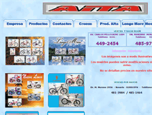 Tablet Screenshot of bicicletaaita.com.ar